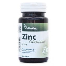 vitaking Cink Gluconat 25 mg (90 db)