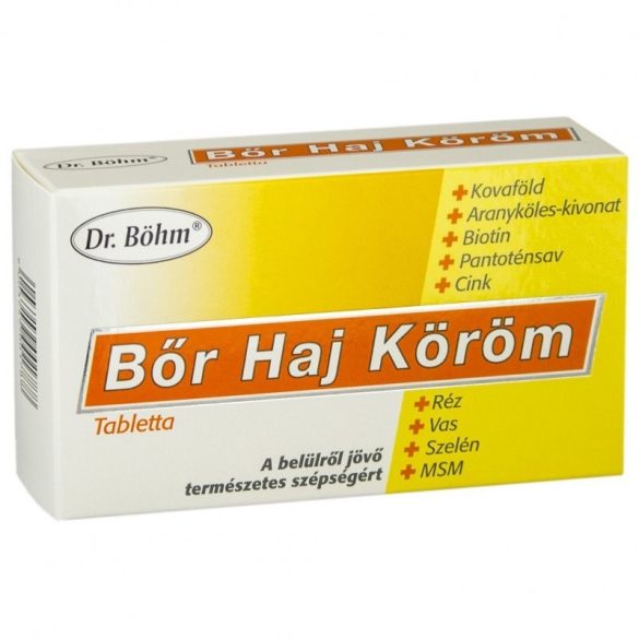Dr. Böhm Bőr-haj-köröm tabletta (60 db)