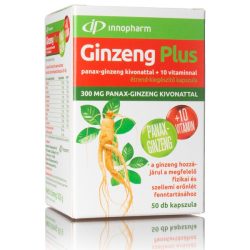   Innopharm Ginzeng Plus Panax Ginzeng kivonattal + 10 vitaminnal kapszula (50 db)