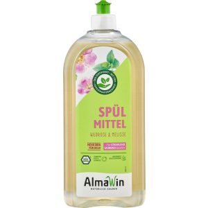 Almawin Bio kézi mosogatószer vadrózsa, citromfű (1000 ml)