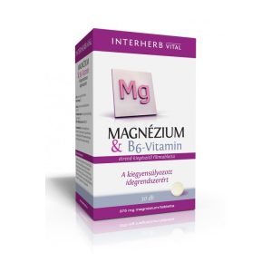 Interherb Vital Magnézium & B6 vitamin tabletta (30 db) Interherb Vital Magnézium & B6 vitamin tabletta (30 db)