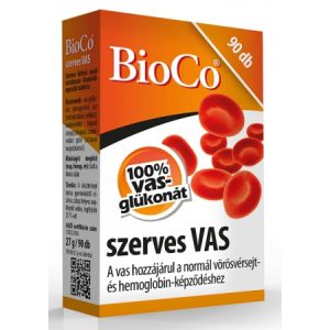 BioCo Szerves Vas (90 db) BioCo Szerves Vas (90 db)