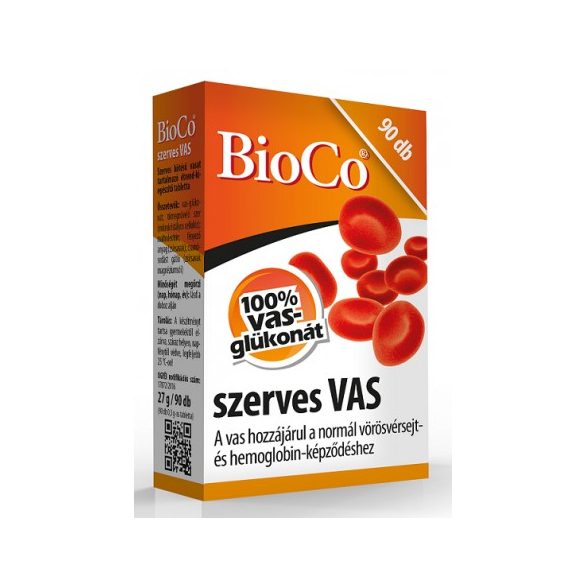 BioCo Szerves Vas (90 db)