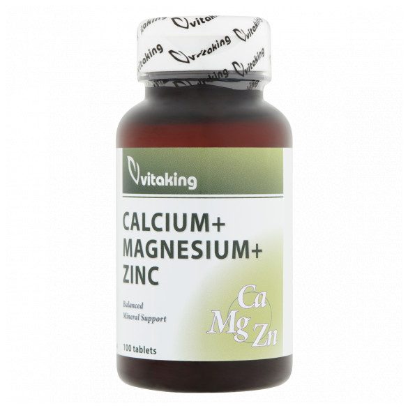 vitaking Calcium-magnézium-cink tabletta (100 db)
