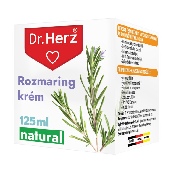 Dr. Herz Rozmaring krém (125 ml)
