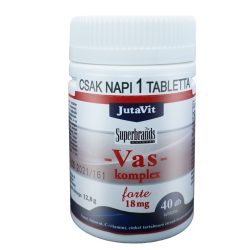 JutaVit Vas Komplex Forte 18 mg tabletta (40 db)