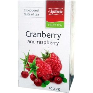 Apotheke Tőzegáfonya és Málna Tea (20x2g flt) Apotheke Tőzegáfonya és Málna Tea (20x2g flt)