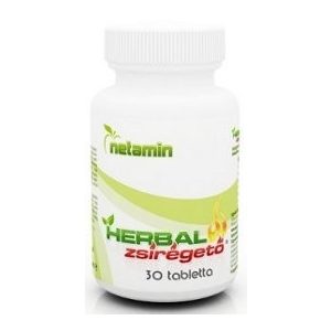 Netamin Herbal zsírégető tabletta (30 db)