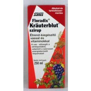 Salus Krauterblut szirup vashiányra (250 ml) Salus Krauterblut szirup vashiányra (250 ml)
