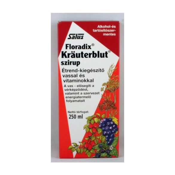 Salus Krauterblut szirup vashiányra (250 ml)