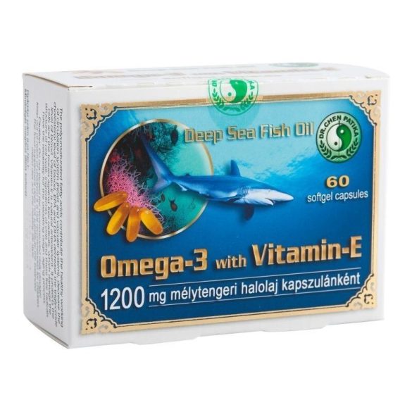 Dr. Chen Omega-3 kapszula E-vitaminnal (60 db)