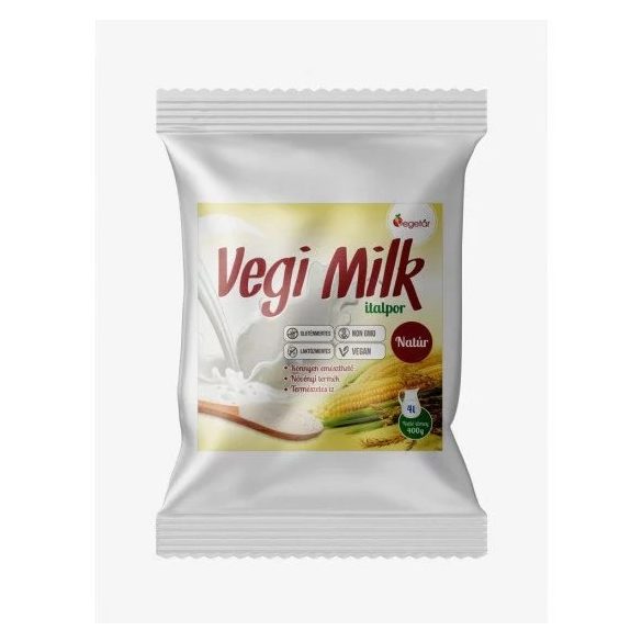 Vegi Milk tejpótló növényi italpor natúr gluténmentes (400 g)