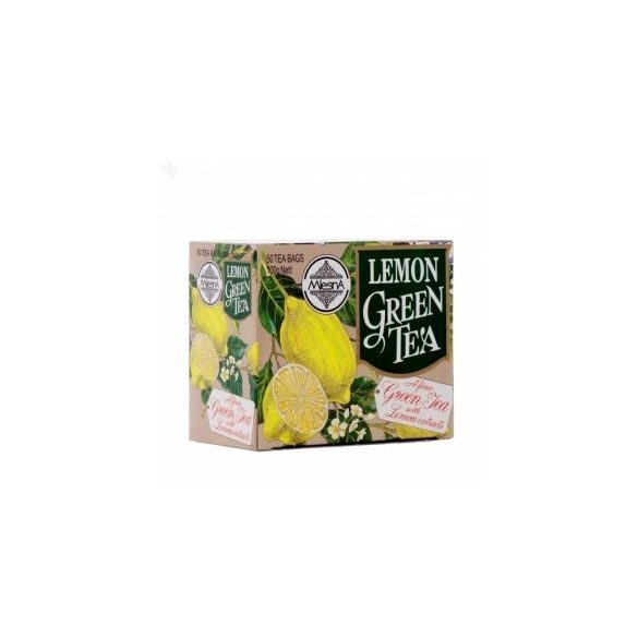Mlesna Zöld tea Citrom (50 filter)