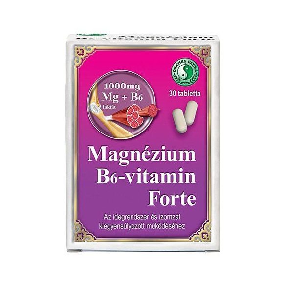 Dr. Chen Magnézium B6-vitamin Forte (30 db)