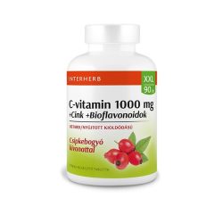   Interherb XXL C-vitamin Retard1000 mg +Cink +Bioflavonoidok (90 db)