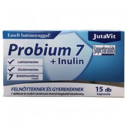 JutaVit Probium 7 + Inulin kapszula (15 db)
