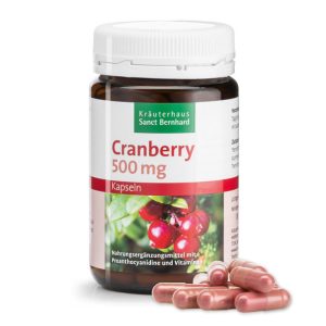 Sanct Bernhard Tőzegáfonya 500 mg (90 db)