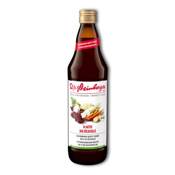 Dr. Steinberger Bio B-aktiv zöldséglé (750 ml)