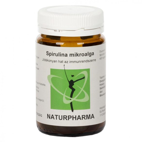 Naturpharma Spirulina tabletta (120 db)