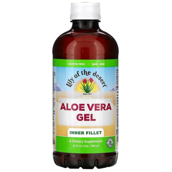 Lily of the desert Aloe vera filézett gél 99% 3db-os akció (3x946 ml) + 1db ajándék Aloe vera Gelly 99% (228g / 240 ml)