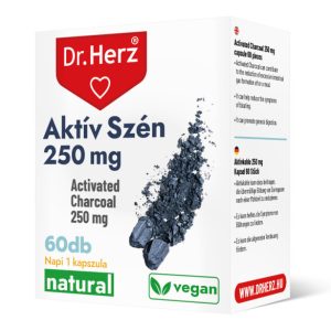 Dr. Herz Aktív szén 250 mg kapszula (60 db)