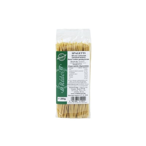 Rédei 45%-kal csökkentett CH tészta spagetti (250 g) 