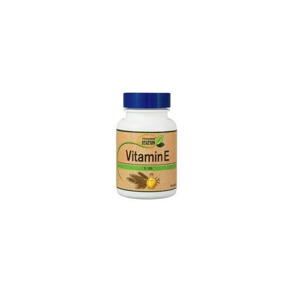 Vitamin Station E-vitamin 100IU géltabletta (100 db)