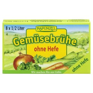Rapunzel Bio zöldségleves kocka élesztő nélküli (80 g) Rapunzel Bio zöldségleves kocka élesztő nélküli (80 g)