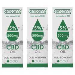 Encann® Green 5% CBD tartalmú olaj (3x10 ml)