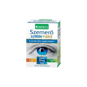 Béres Egészségtár Szemerő Lutein Forte filmtabletta (30 db) Béres Egészségtár Szemerő Lutein Forte filmtabletta (30 db)