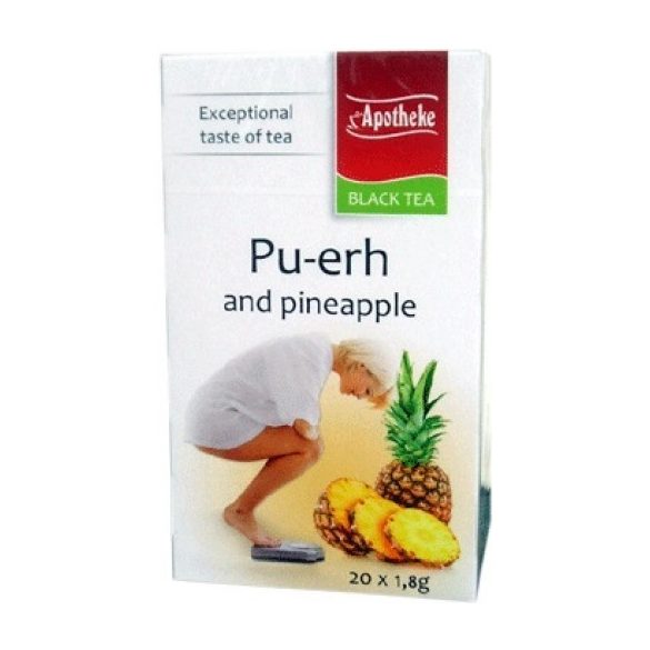 Apotheke Ananász ízű fűszeres Pu-erh filteres tea (20 db)