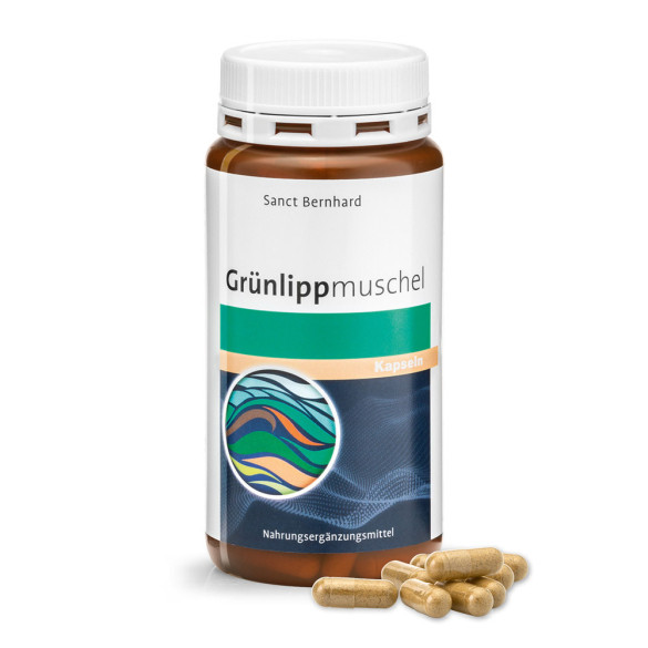 Sanct Bernhard Zöldkagyló 500 mg kapszula (150 db)