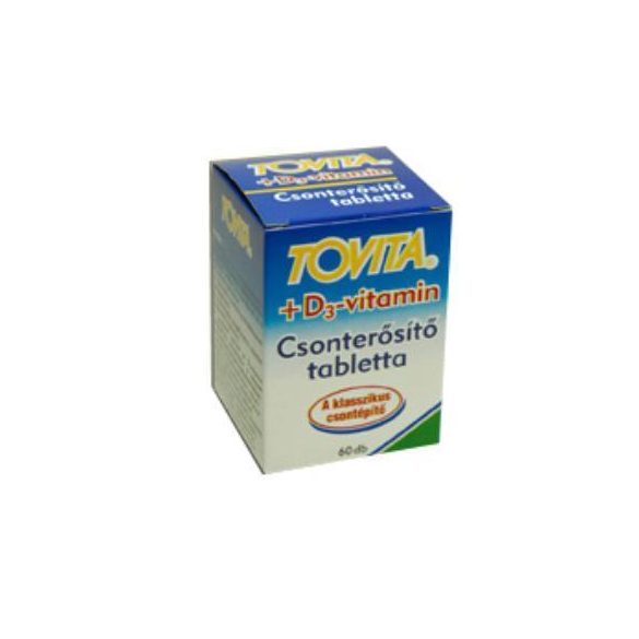 Tovita Csonterősítő Tabletta + D3 Vitamin (60 db)