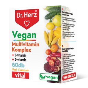 Dr. Herz Vegan Multivitamin komplex kapszula (60 db)