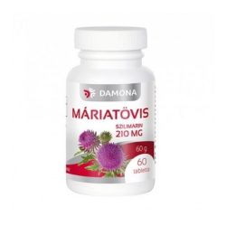 Damona Máriatövis Szilimarin 210 mg tabletta (60 db)