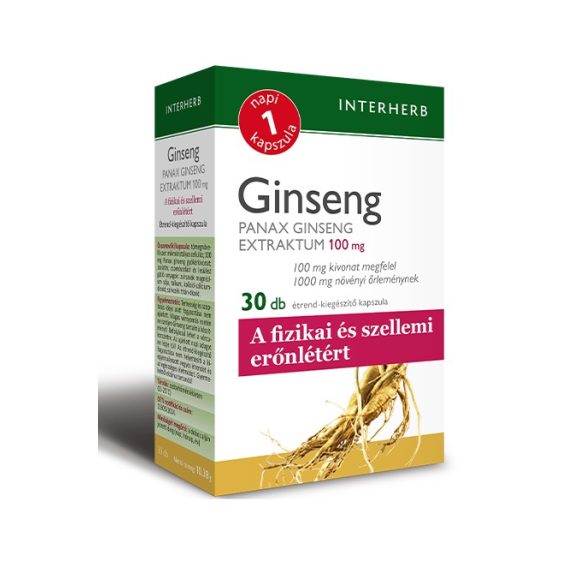 Interherb Napi 1 Ginseng Extraktum kapszula (30 db)