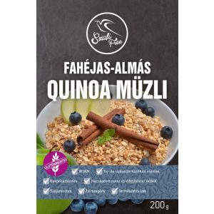 Szafi Free Fahéjas-almás quinoa müzli (200 g)