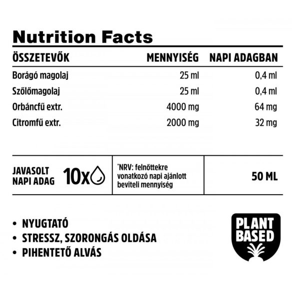 Vitamin Bottle Orbáncfű nyugtató olajcseppek (50 ml)
