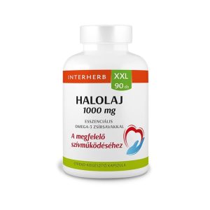 Interherb XXL Halolaj 1000 mg lágyzselatin kapszula (90 db)