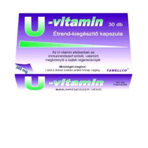 Tawellco U-Vitamin 300 mg kapszula (30 db) Tawellco U-Vitamin 300 mg kapszula (30 db)
