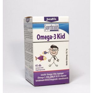 JutaVit Omega-3 Kid rágótabletta (45 db)