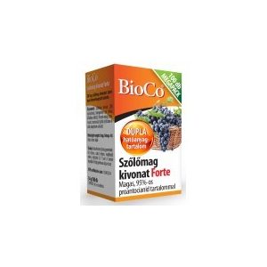 BioCo Szőlőmag kivonat Forte Megapack kapszula (100 db) BioCo Szőlőmag kivonat Forte Megapack kapszula (100 db)