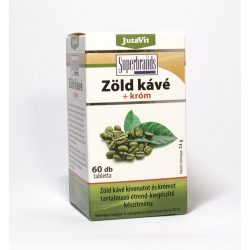 JutaVit Zöld kávé + króm tabletta (60 db)