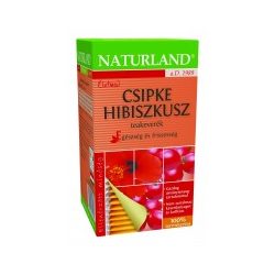 Naturland Csipke-Hibiszkusz filteres teakeverék (20 db)