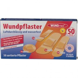 Wundmed Sebtapasz 4-féle méretben (50 db) 