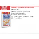 Wundmed Sebtapasz 4-féle méretben (50 db) 