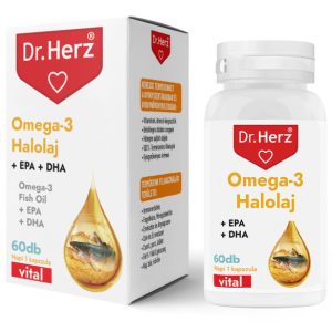 Dr. Herz Omega-3 halolaj kapszula (60 db) Dr. Herz Omega-3 halolaj kapszula (60 db)