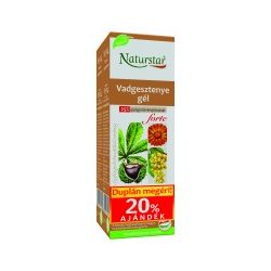 Naturstar Vadgesztenye gél forte dupla (2x60 ml)