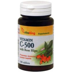 vitaking C-500 csipkebogyóval tabletta (100 db)