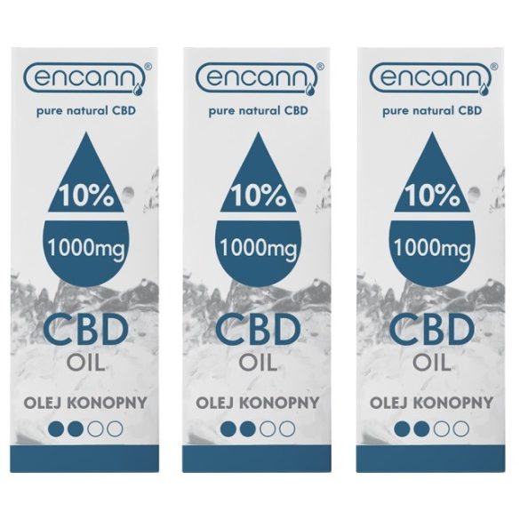 Encann® Blue 10% CBD tartalmú olaj (3x10 ml)